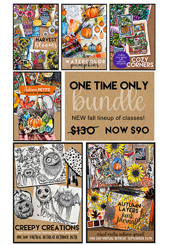 SALE! ONE TIME ONLY! bundle all 6 fall offerings!