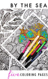 neighborhood and cities 5 coloring pages